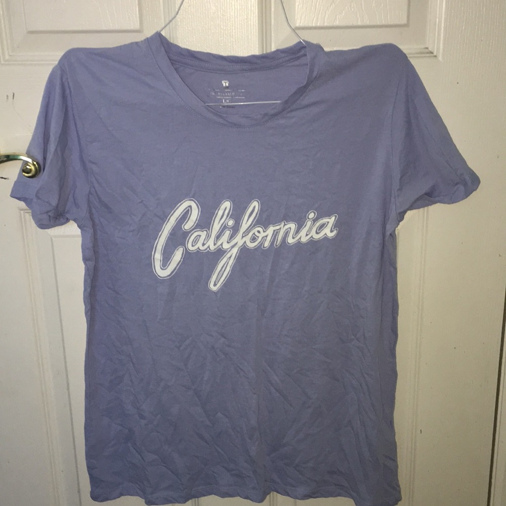 Baby Blue California Graphic Tee